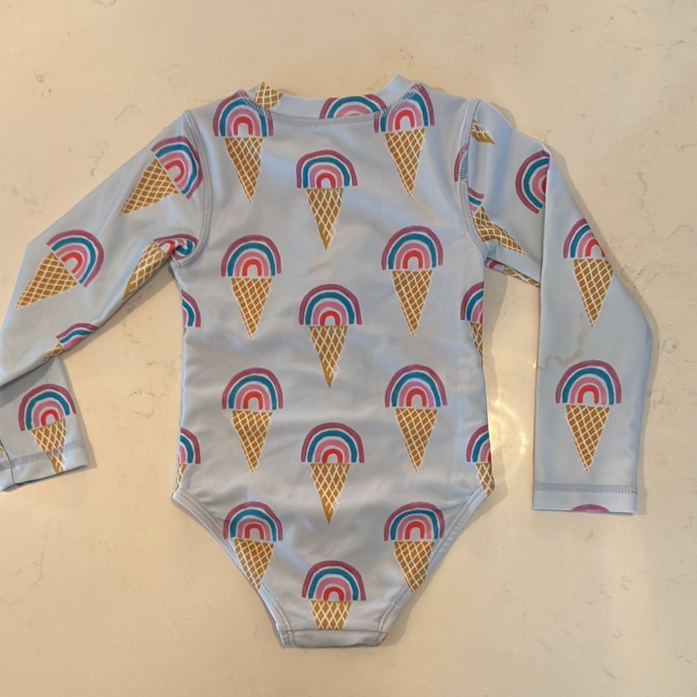 Tea Collection Blue Rashguard Swimwear - Picture 4 of 5